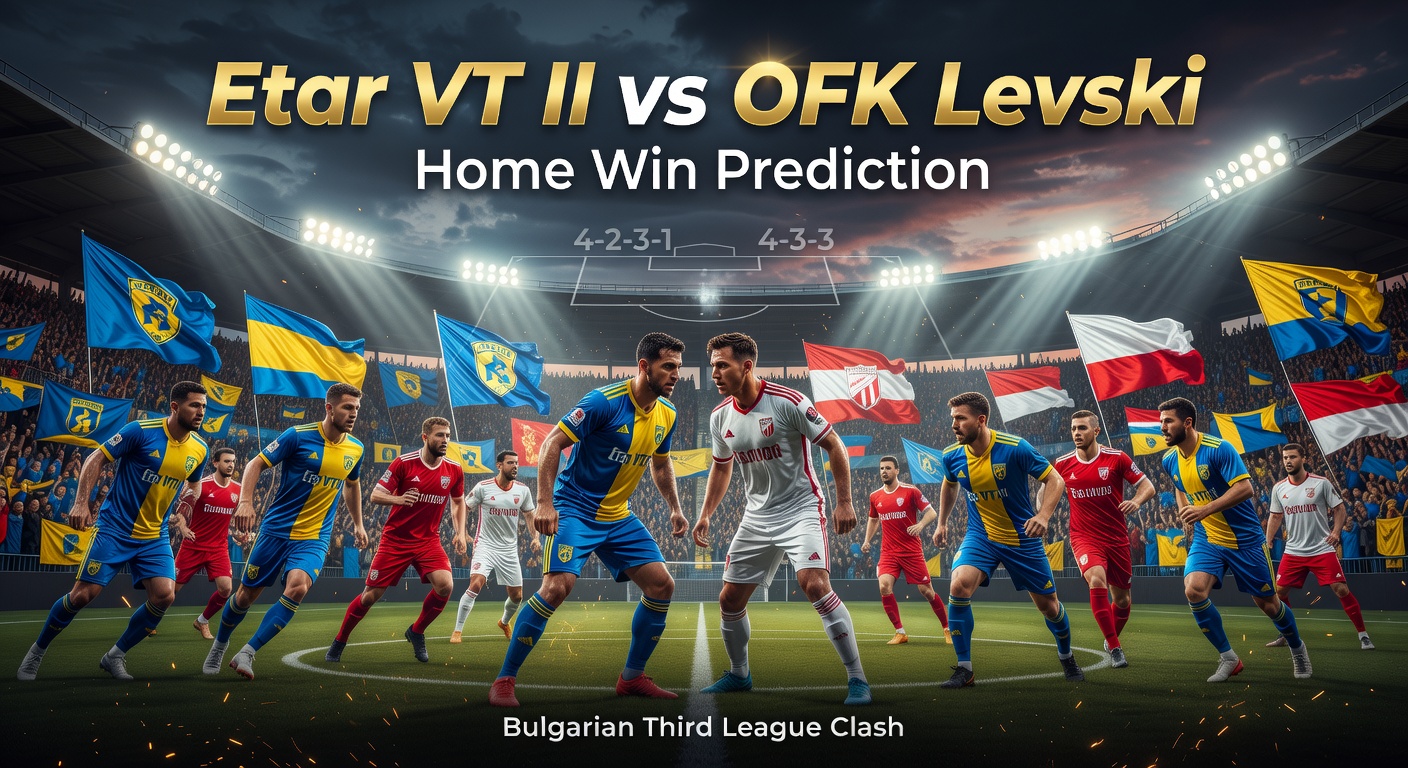 Etar VT II vs OFK Levski Pronóstico / Prediction