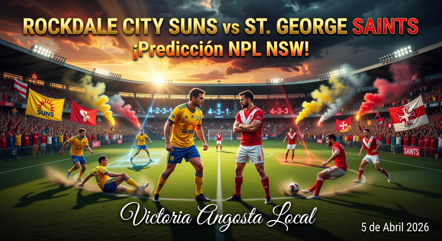 Rockdale City Suns vs St. George Saints Pronóstico / Prediction