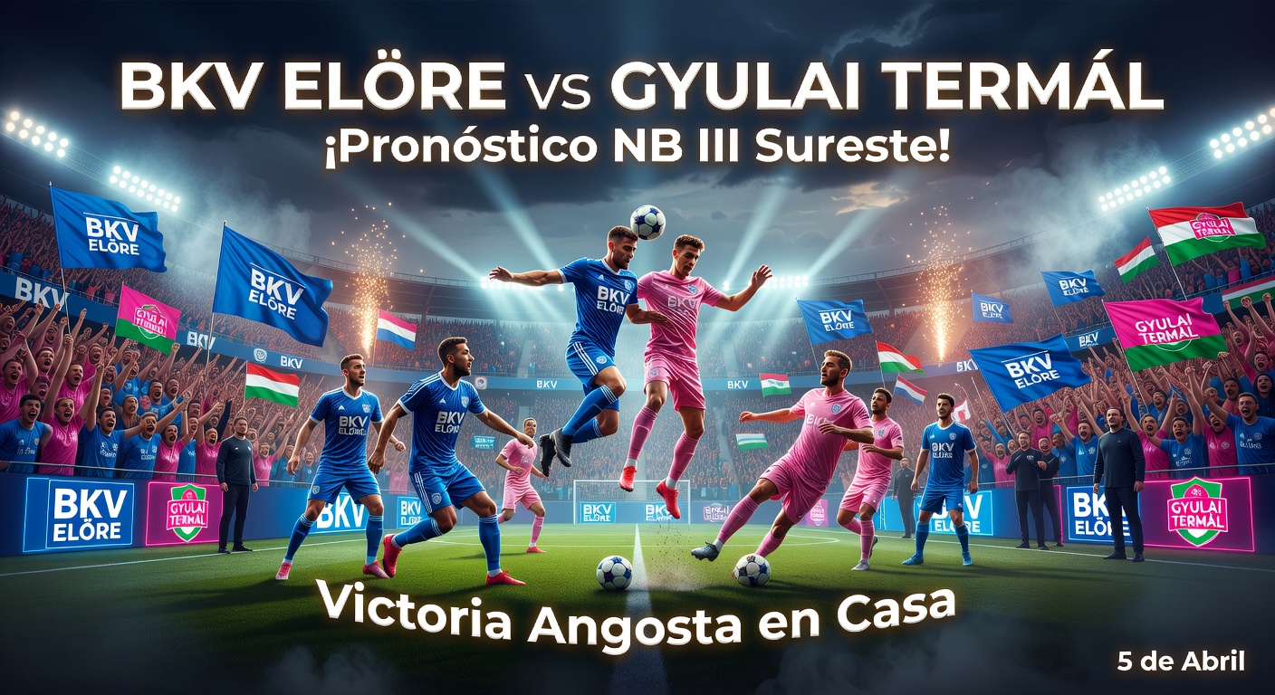 BKV Előre vs Gyulai Termál Pronóstico / Prediction