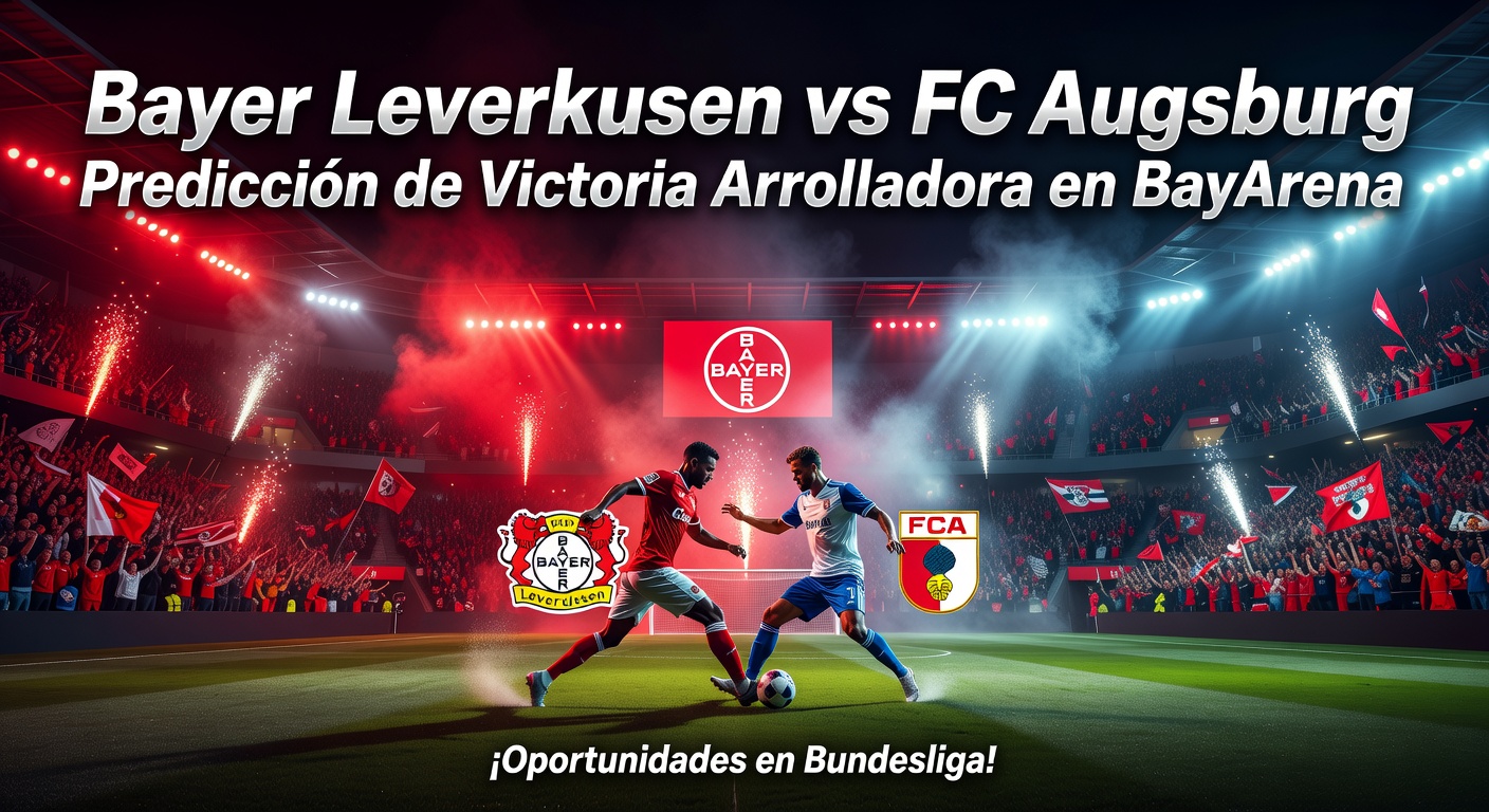 Bayer Leverkusen vs FC Augsburg Pronóstico / Prediction