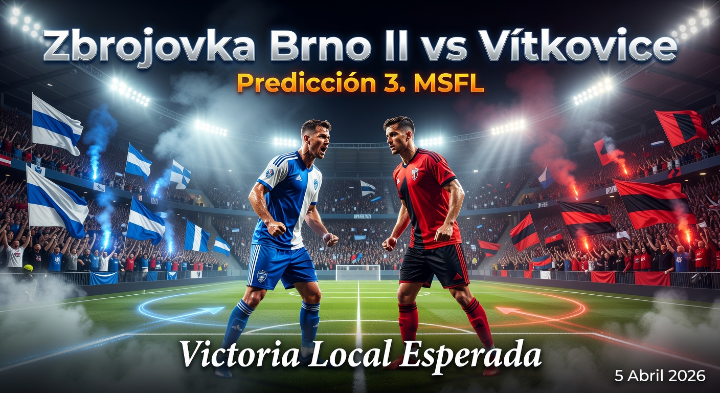 Zbrojovka Brno II vs Vítkovice Pronóstico / Prediction