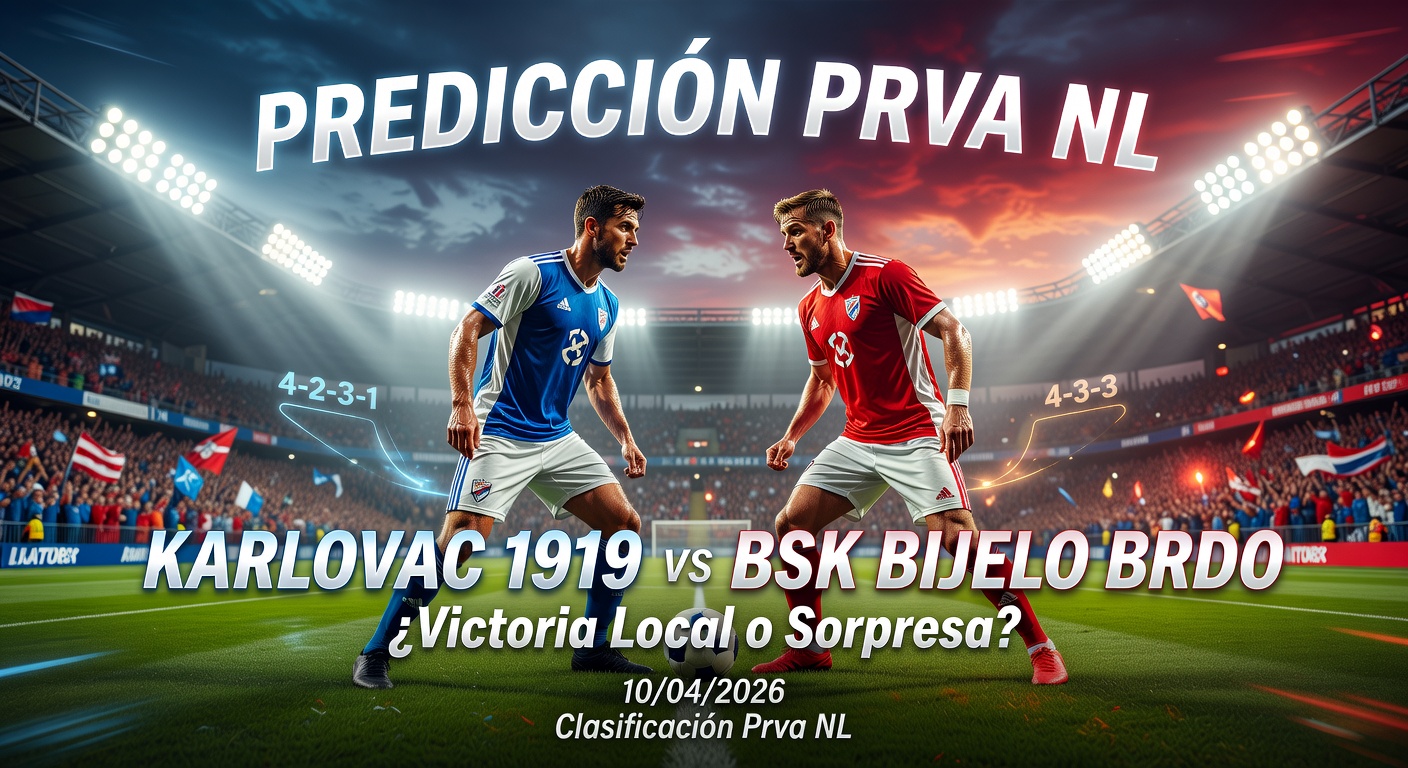 Karlovac 1919 vs Bsk Bijelo Brdo Pronóstico / Prediction