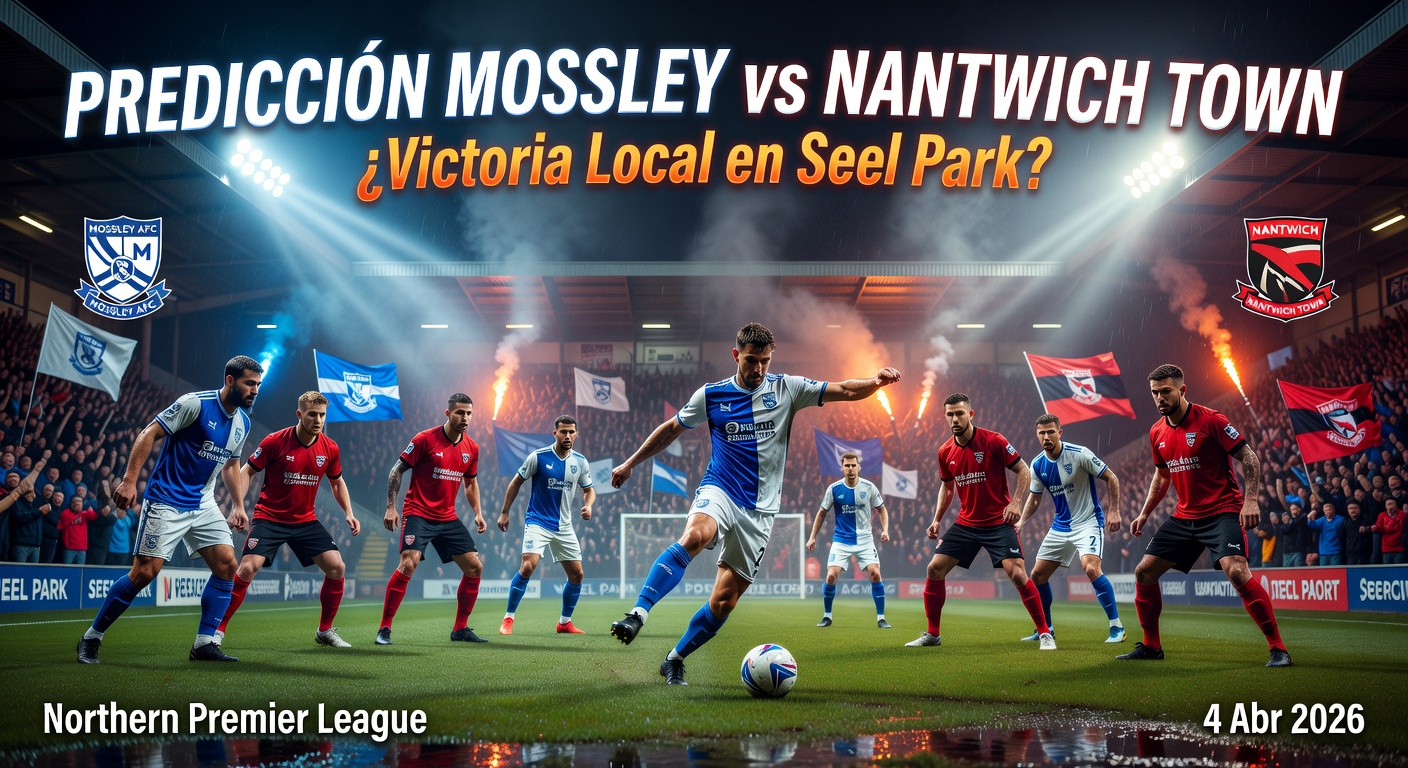 Mossley vs Nantwich Town Pronóstico / Prediction