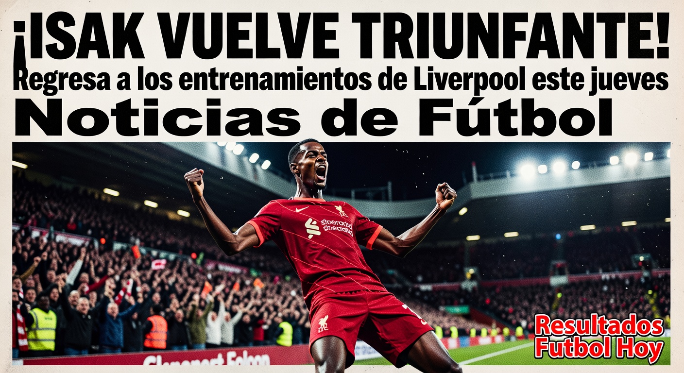 Alexander Isak returns to Liverpool training post-injury