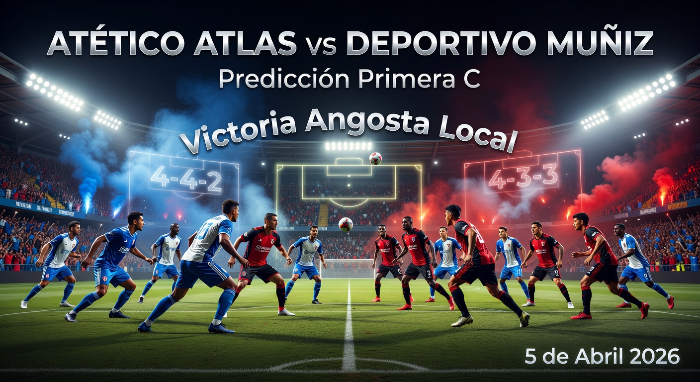 Atletico Atlas vs Deportivo Muñiz Pronóstico / Prediction