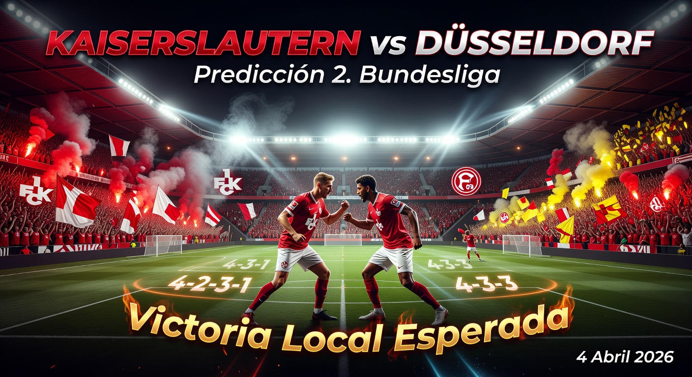 1. FC Kaiserslautern vs Fortuna Düsseldorf Pronóstico / Prediction
