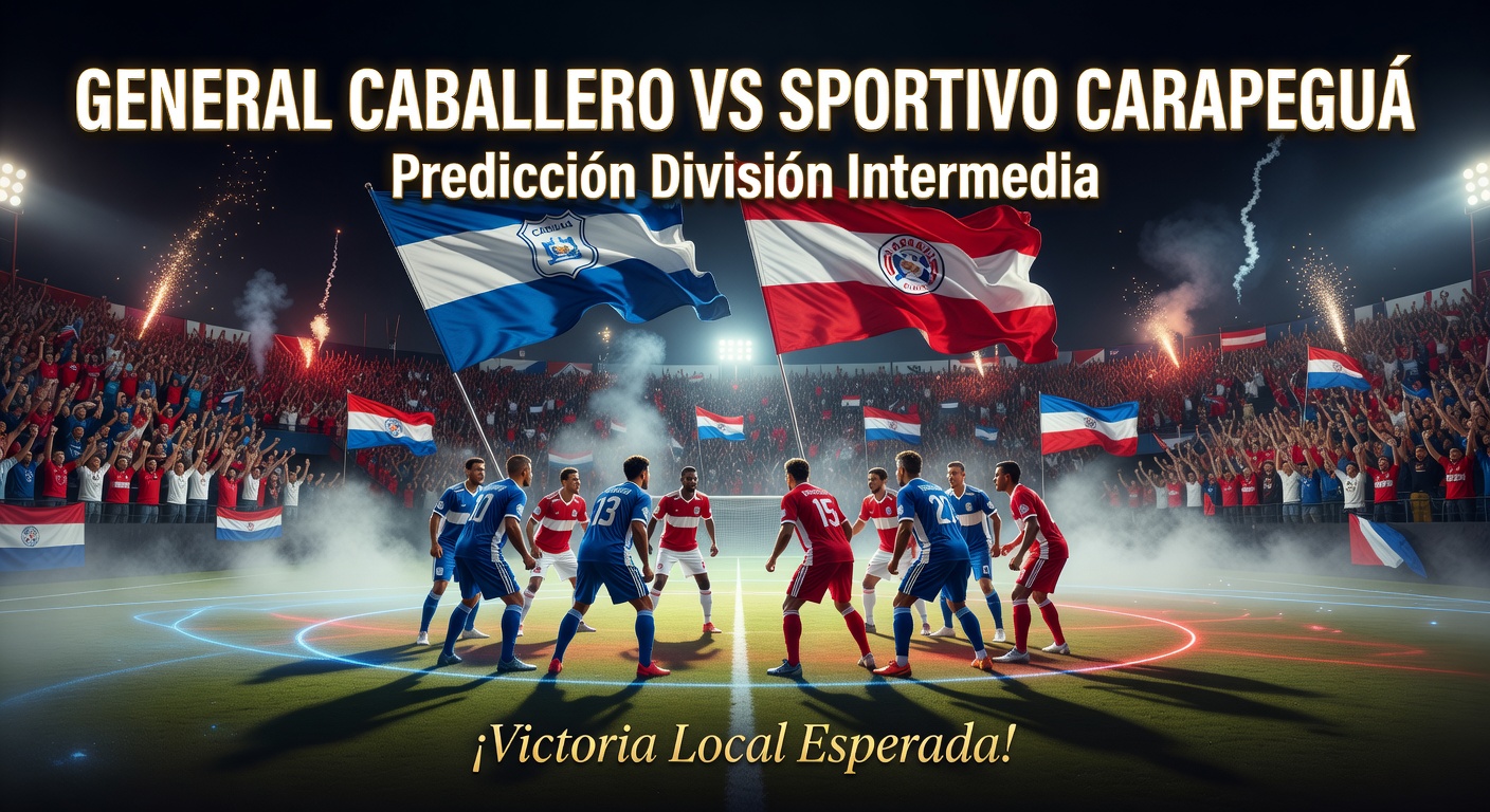 General Caballero vs Sportivo Carapeguá Pronóstico / Prediction