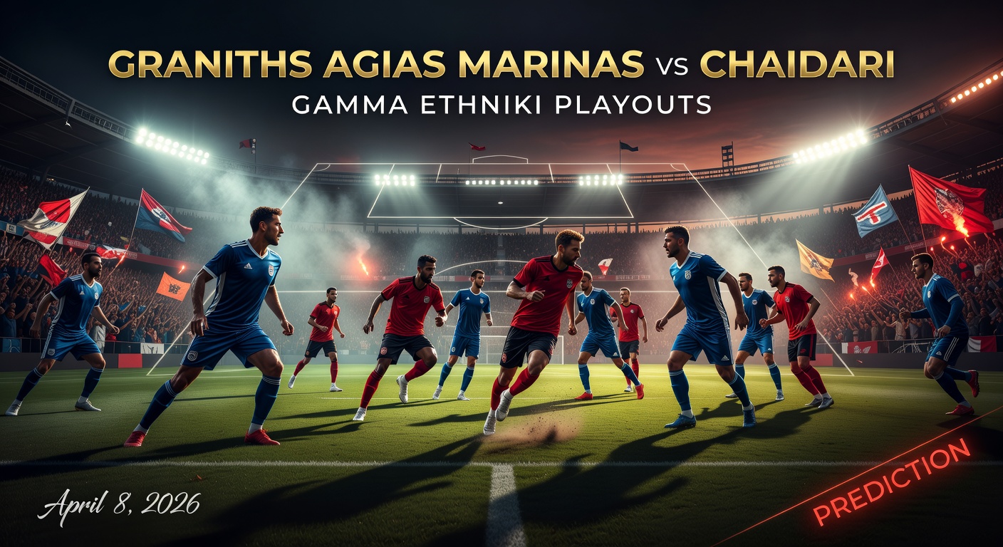 Graniths Agias Marinas vs Chaidari Pronóstico / Prediction