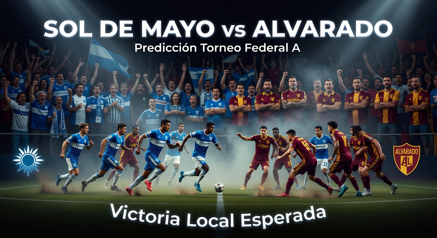 Sol de Mayo vs Alvarado Pronóstico / Prediction