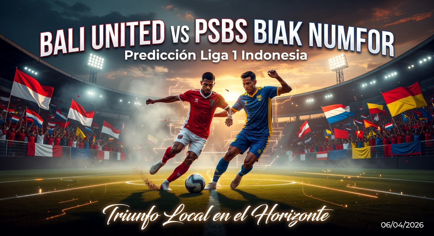 Bali United vs PSBS Biak Numfor Pronóstico / Prediction