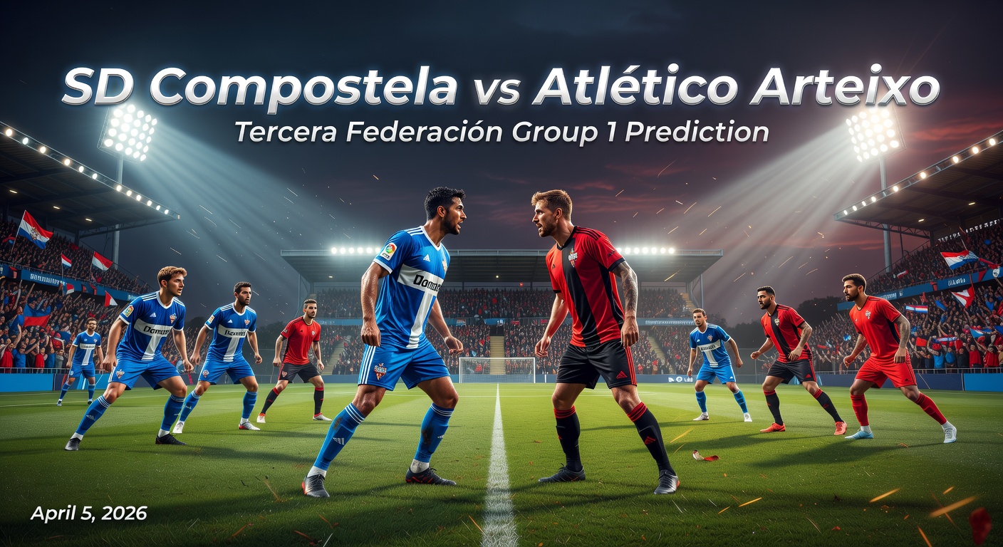 Compostela vs Atlético Arteixo Pronóstico / Prediction