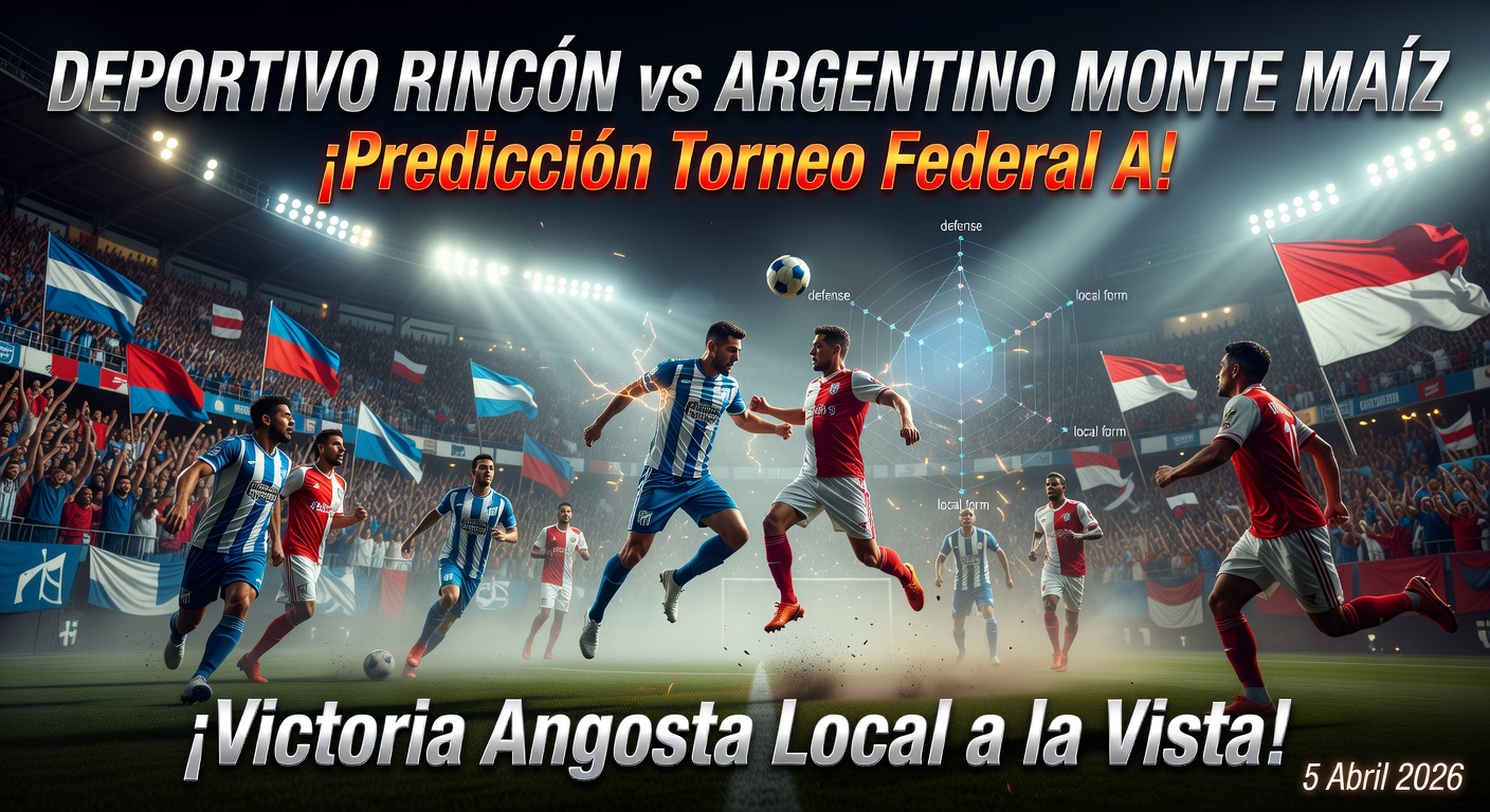 Deportivo Rincon vs Argentino Monte Maíz Pronóstico / Prediction
