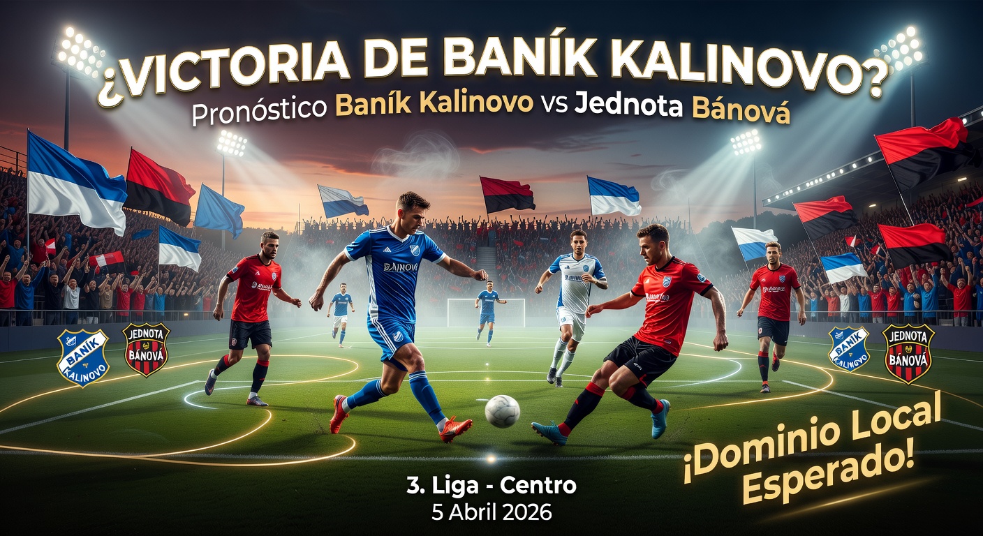 Baník Kalinovo vs Jednota Bánová Pronóstico / Prediction