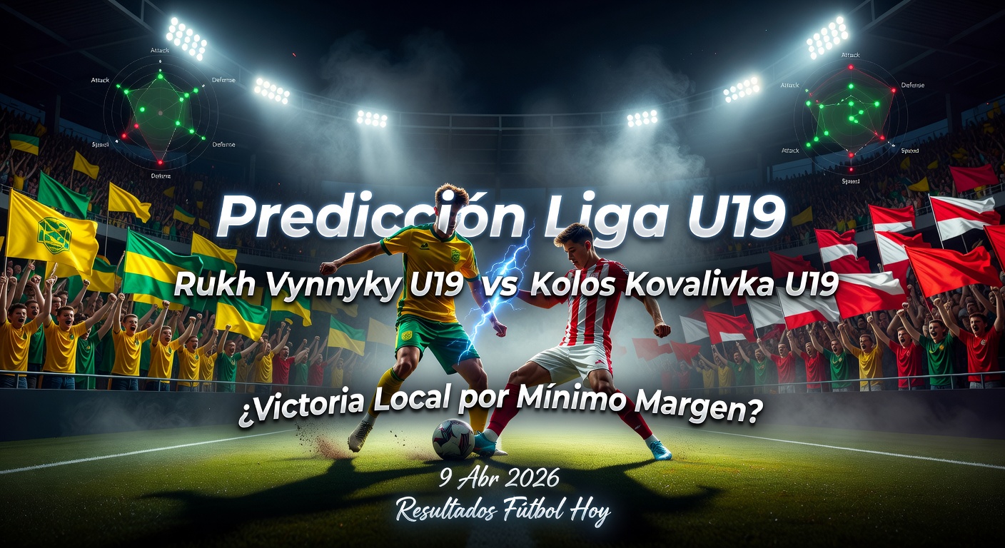 Rukh Vynnyky U19 vs Kolos Kovalivka U19 Pronóstico / Prediction