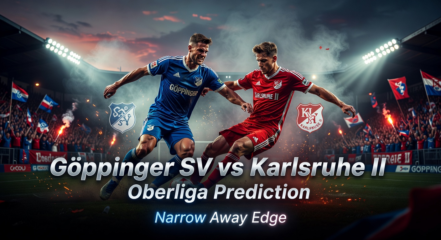 Göppinger SV vs Karlsruhe II Pronóstico / Prediction