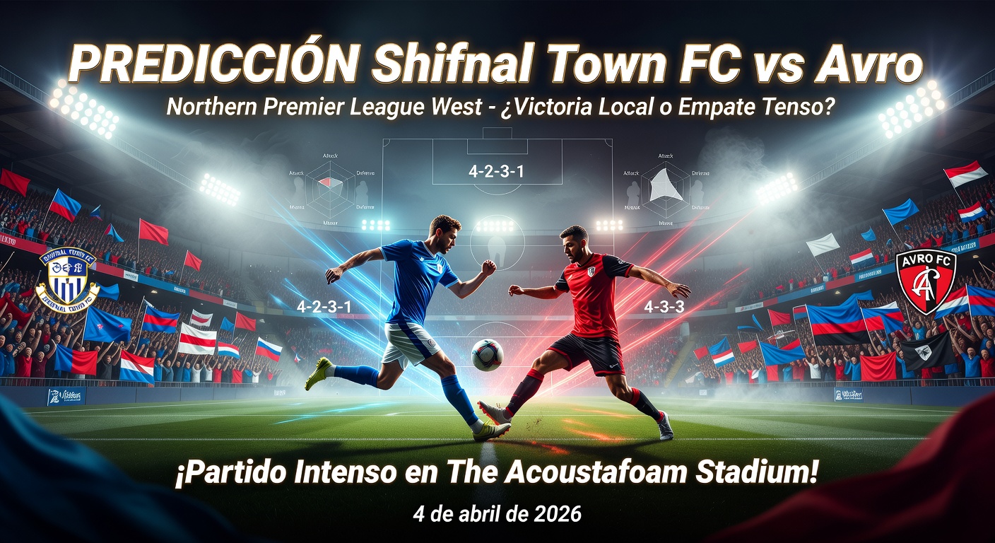 Shifnal Town FC vs Avro Pronóstico / Prediction