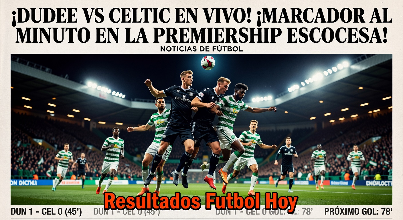 Dundee vs Celtic Scottish Premiership Live