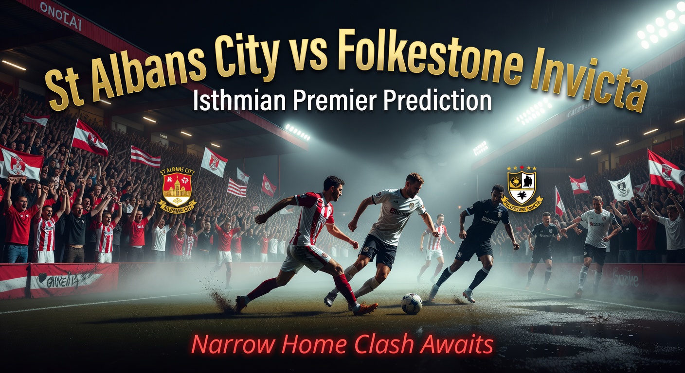 St Albans City vs Folkestone Invicta Pronóstico / Prediction