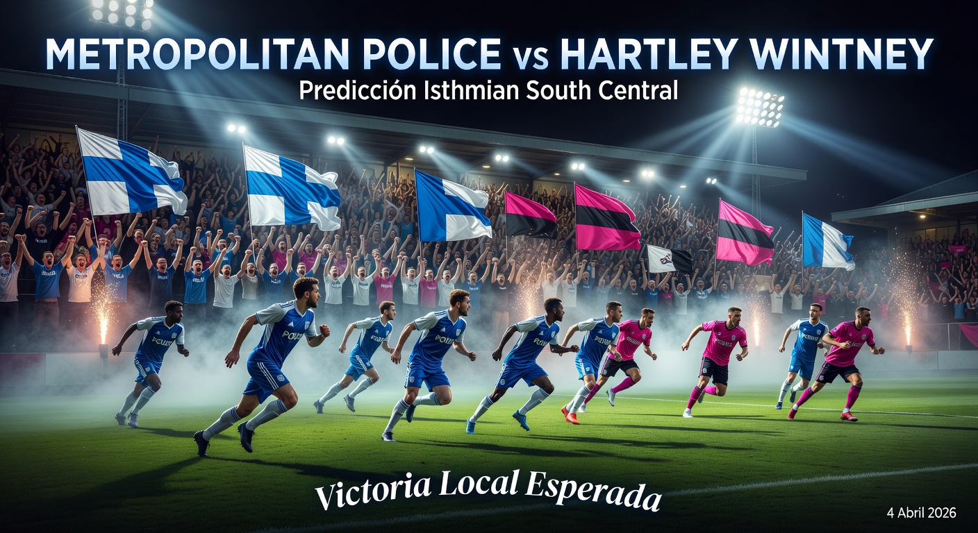 Metropolitan Police vs Hartley Wintney Pronóstico / Prediction
