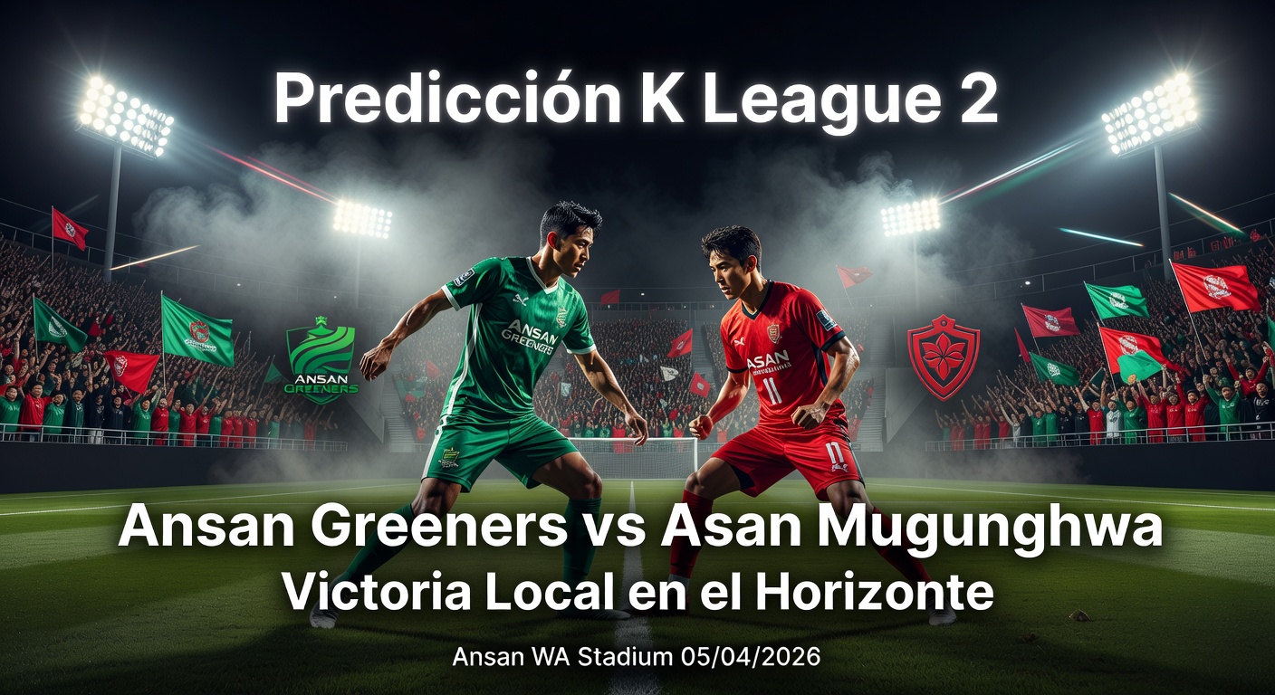 Ansan Greeners vs Asan Mugunghwa Pronóstico / Prediction