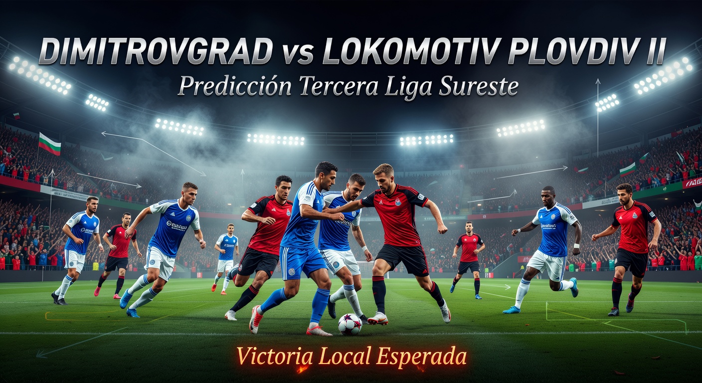Dimitrovgrad vs Lokomotiv Plovdiv II Pronóstico / Prediction