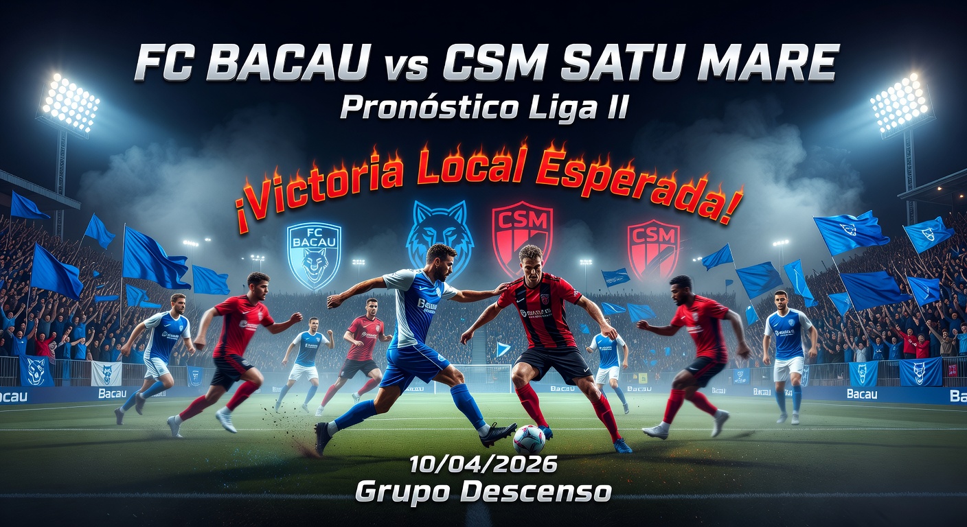 FC Bacau vs CSM Satu Mare Pronóstico / Prediction