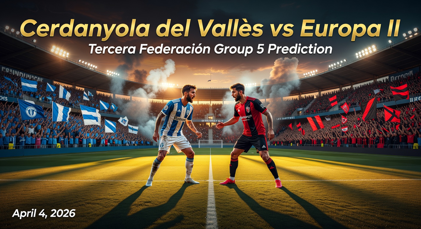 Cerdanyola del Vallès vs Europa II Pronóstico / Prediction