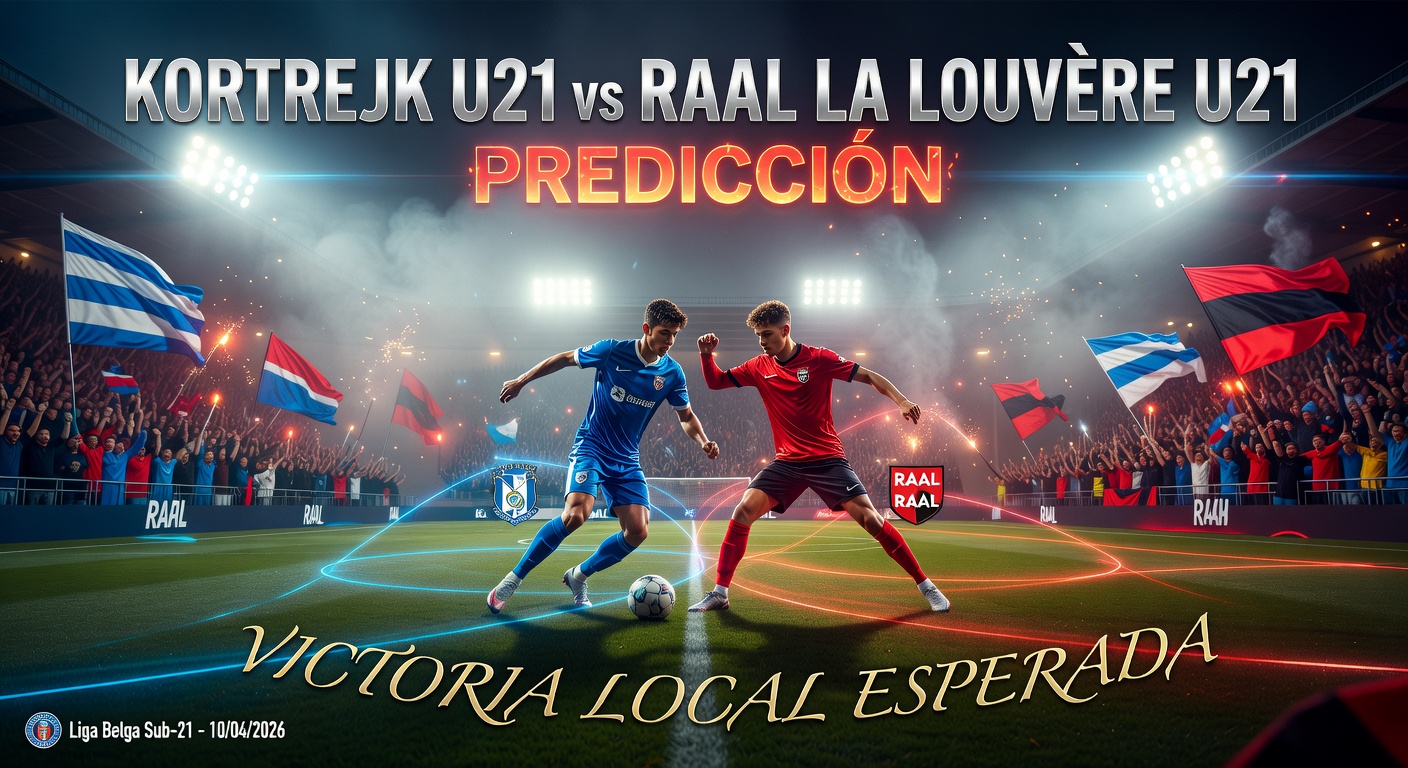 Kortrijk U21 vs RAAL La Louviere U21 Pronóstico / Prediction