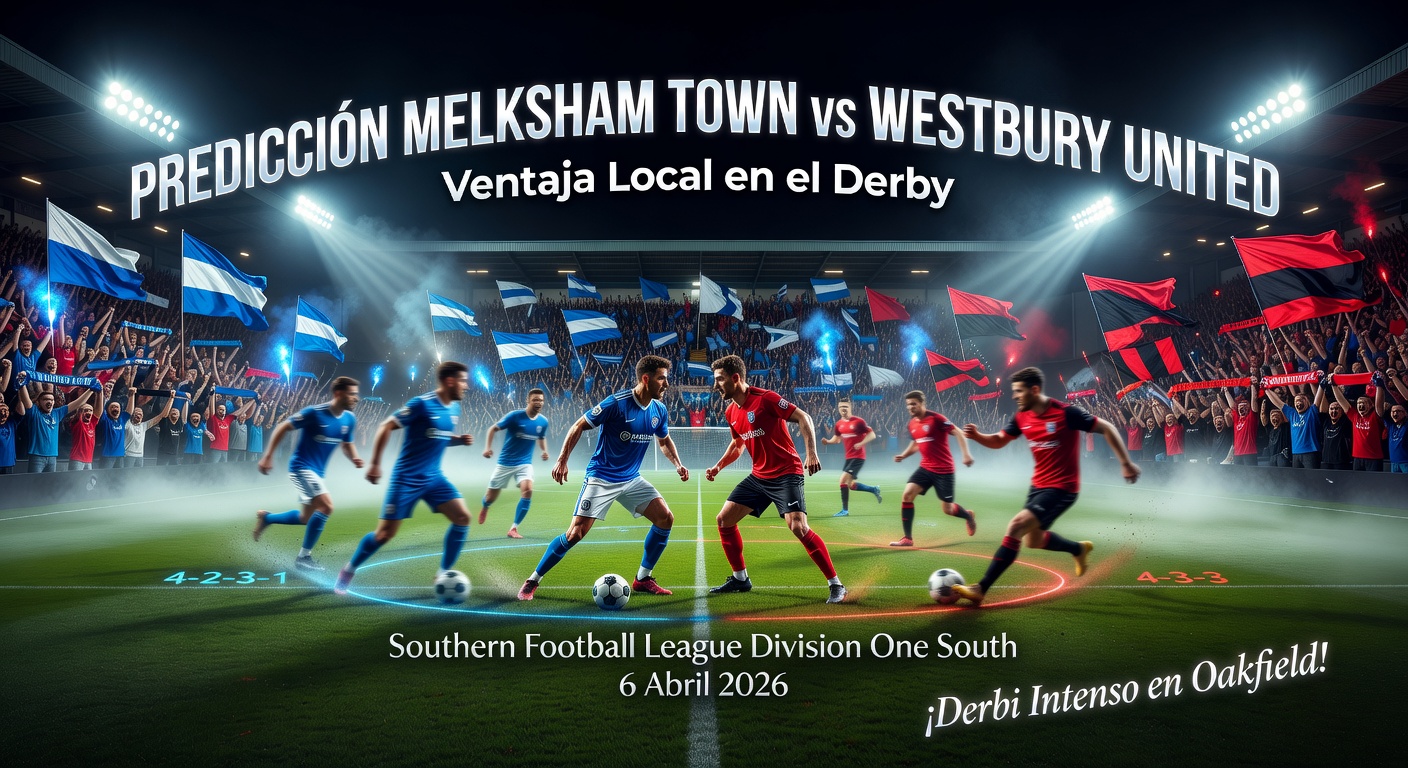 Melksham Town vs Westbury United Pronóstico / Prediction