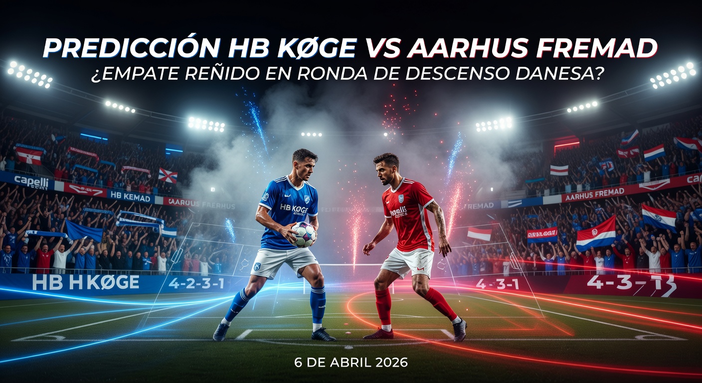 HB Koge vs Aarhus Fremad Pronóstico / Prediction