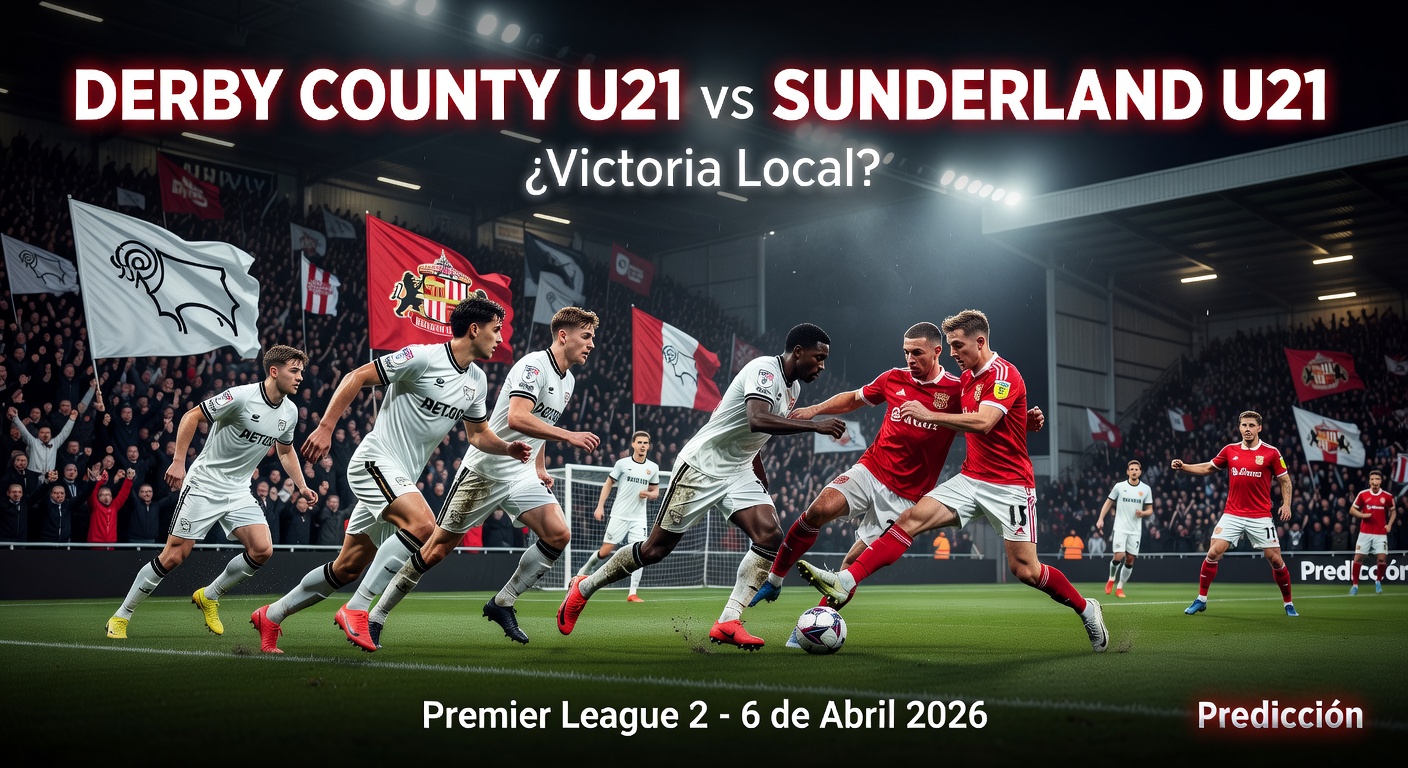 Derby County U21 vs Sunderland U21 Pronóstico / Prediction
