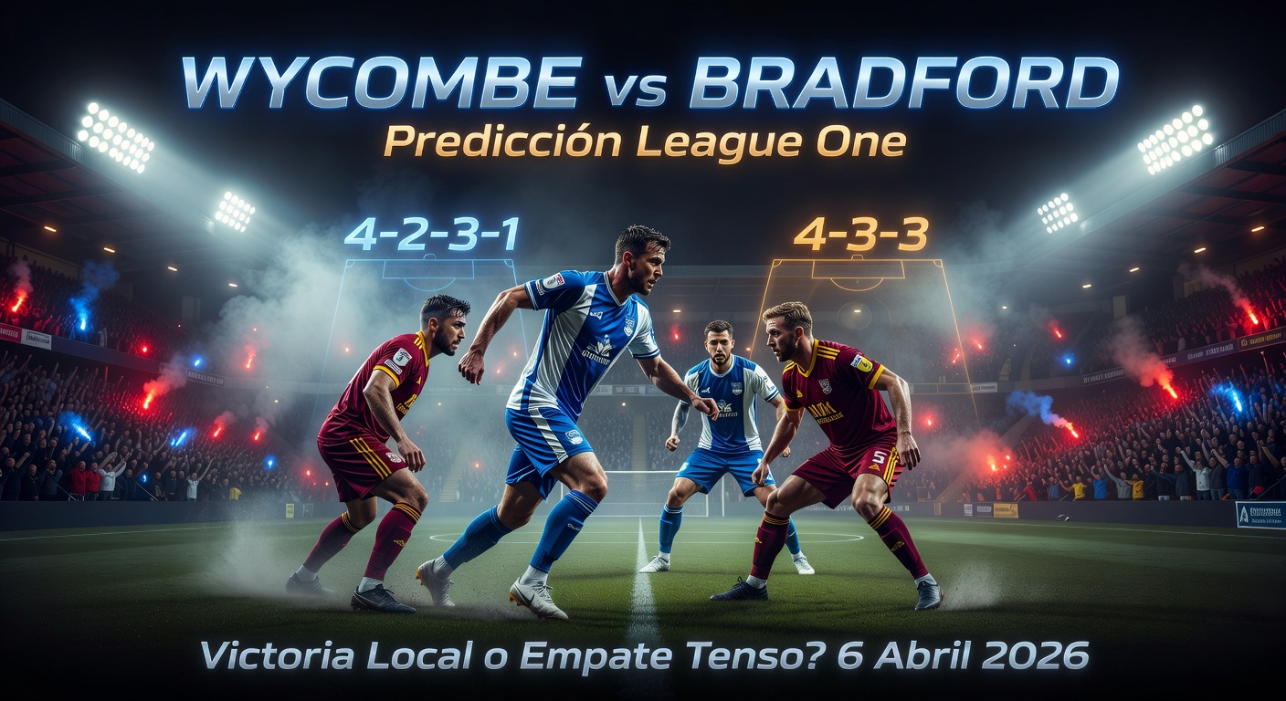 Wycombe vs Bradford Pronóstico / Prediction