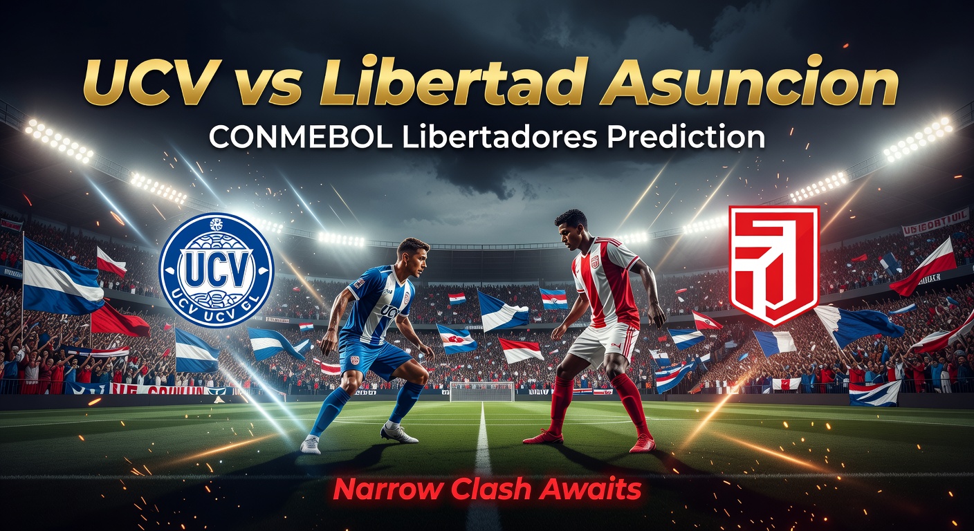 UCV vs Libertad Asuncion Pronóstico / Prediction