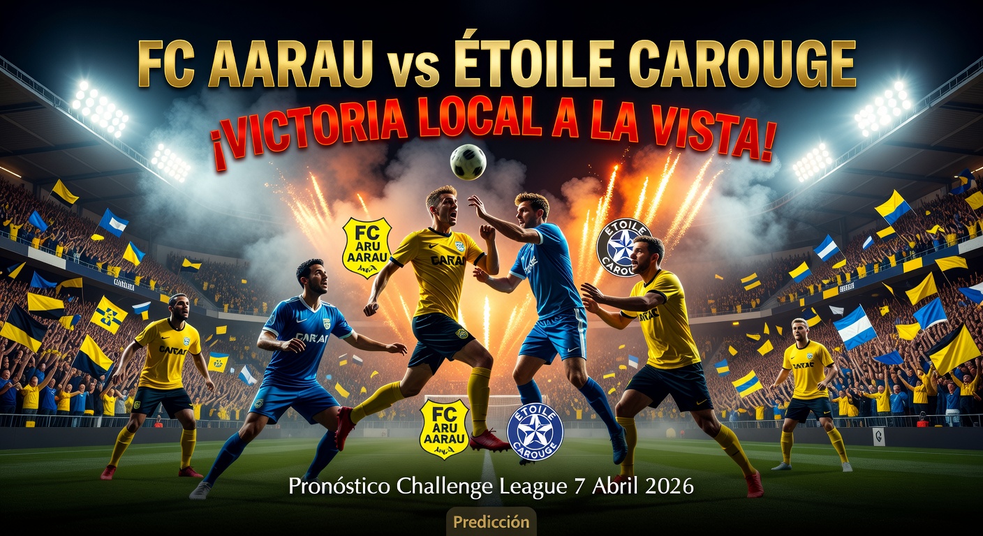 FC Aarau vs Étoile Carouge Pronóstico / Prediction