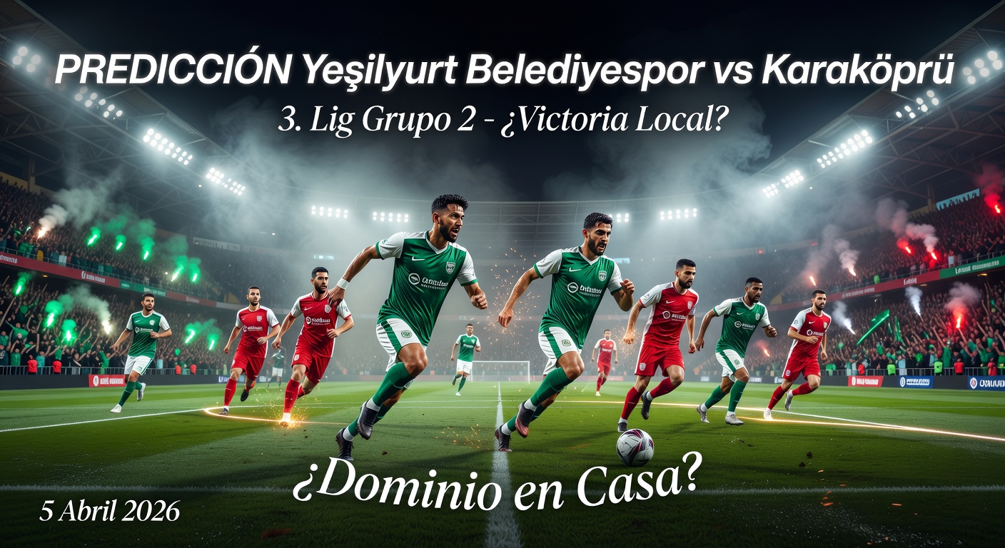Yeşilyurt Belediyespor vs Karaköprü Belediyespor Pronóstico / Prediction
