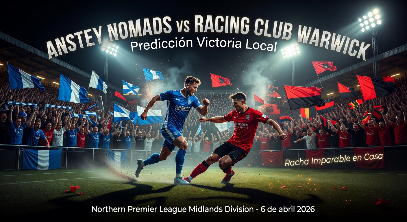 Anstey Nomads vs Racing Club Warwick Pronóstico / Prediction