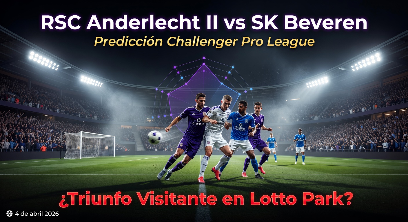 RSC Anderlecht II vs SK Beveren Pronóstico / Prediction