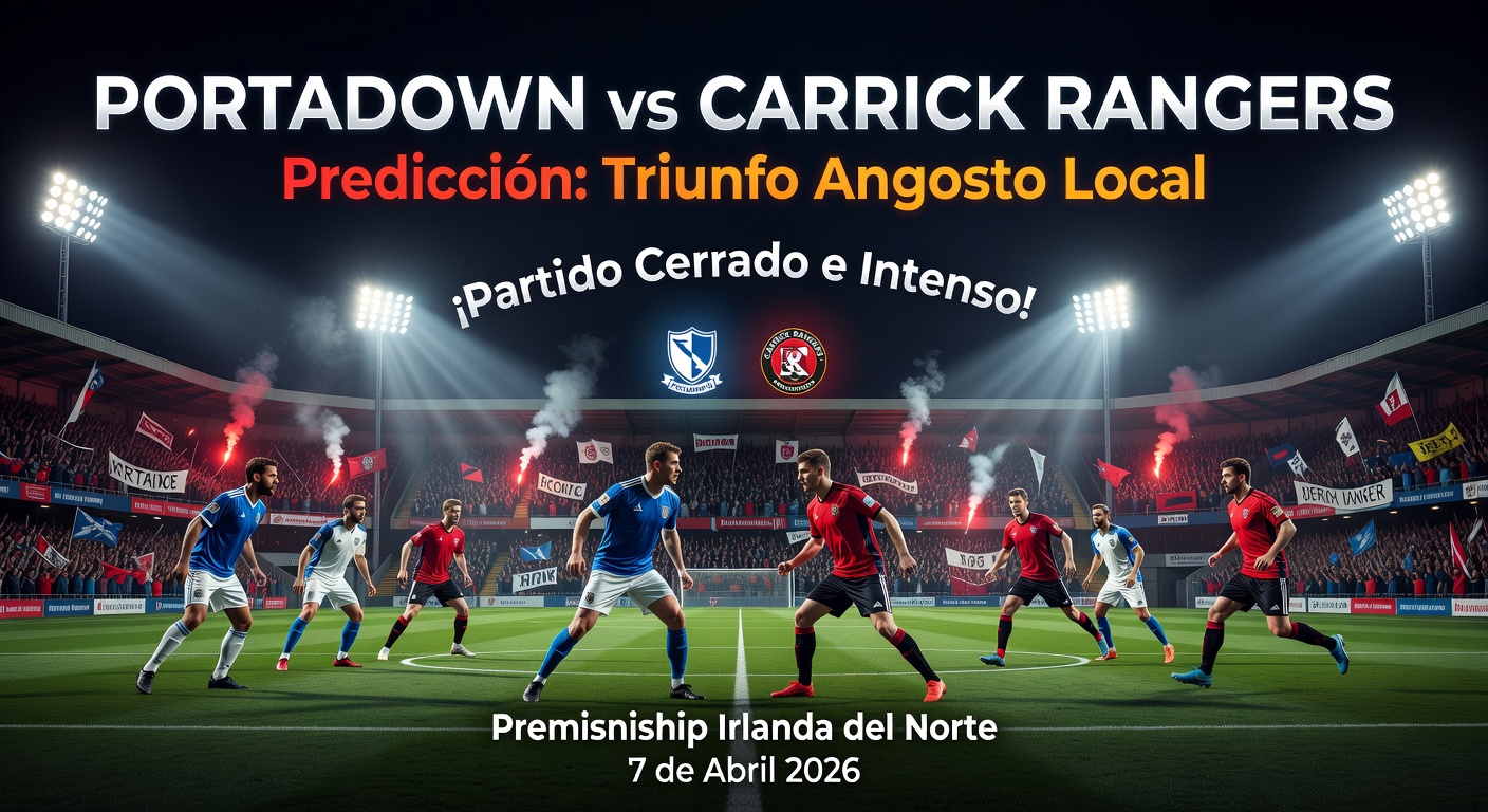 Portadown vs Carrick Rangers Pronóstico / Prediction