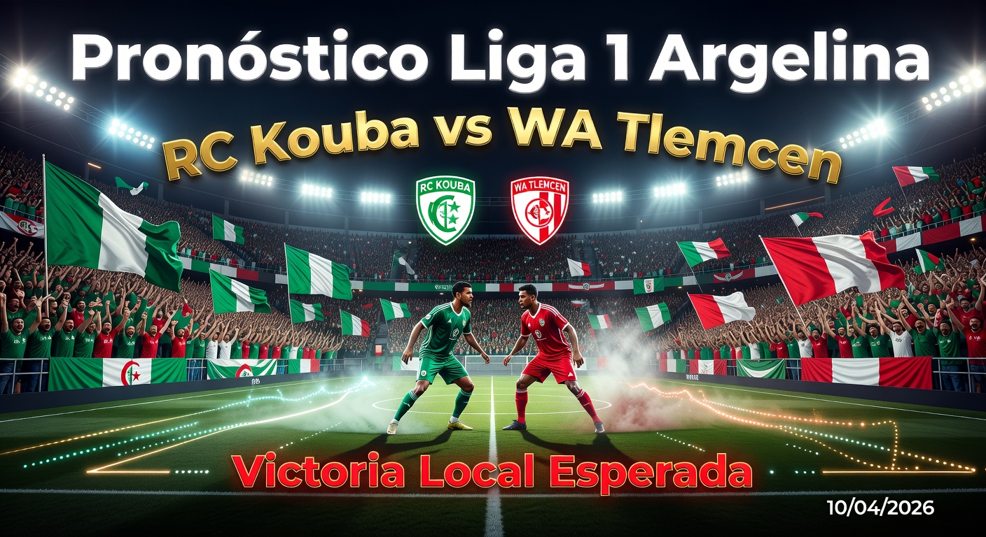 RC Kouba vs WA Tlemcen Pronóstico / Prediction