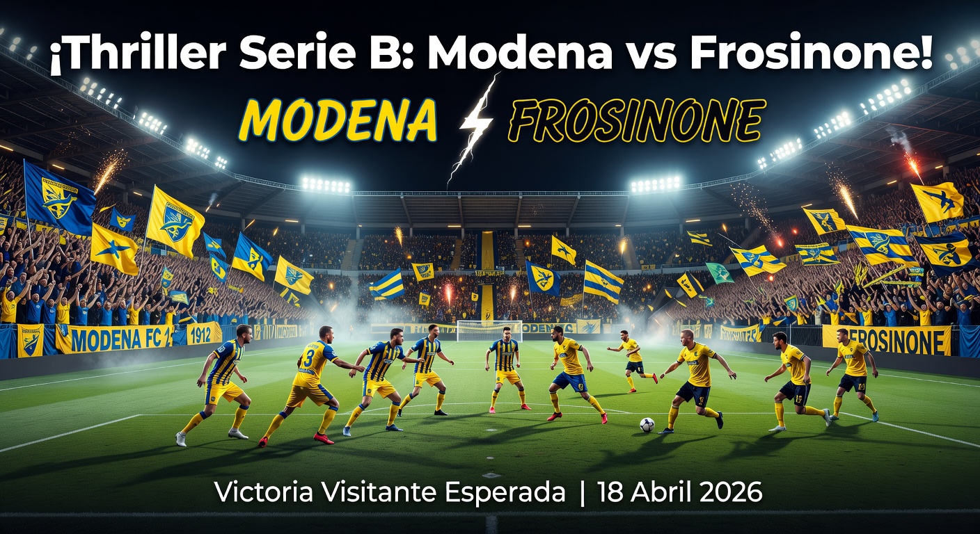 Modena vs Frosinone Pronóstico / Prediction