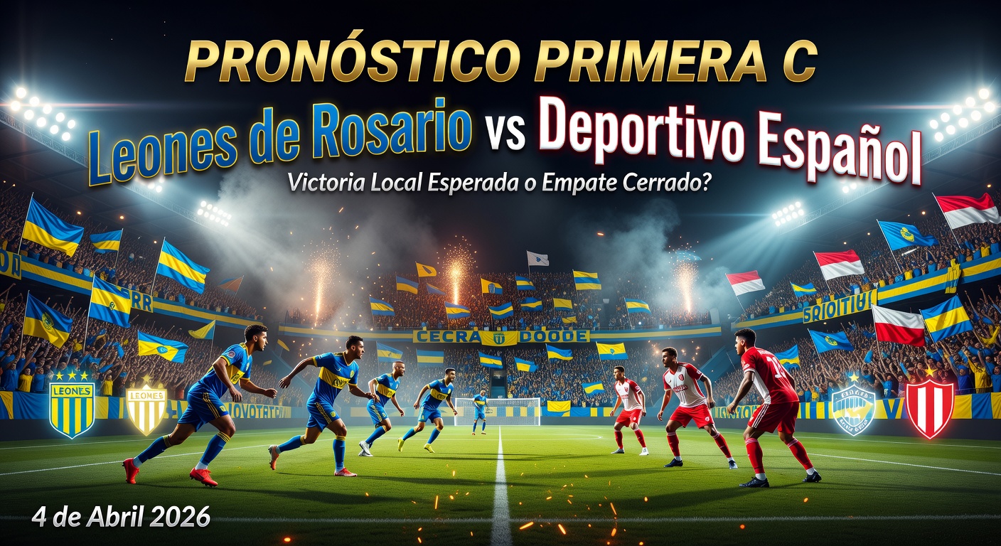 Leones de Rosario vs Deportivo Español Pronóstico / Prediction