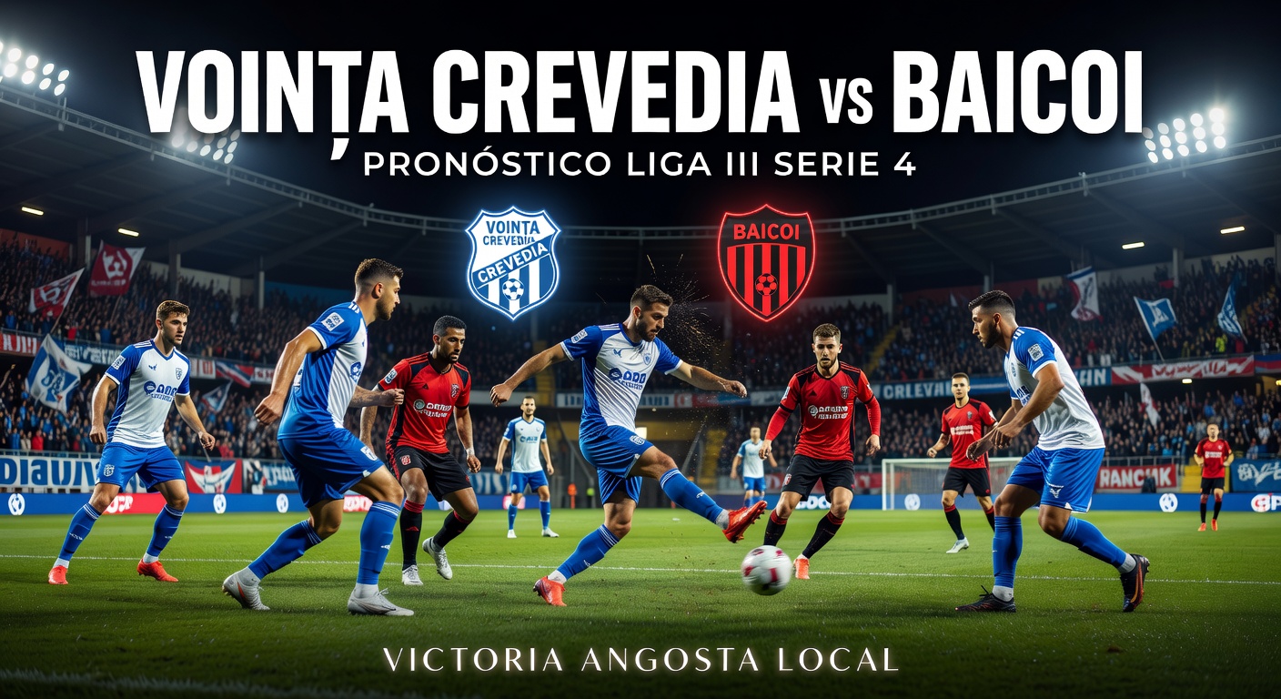 Voința Crevedia vs Baicoi Pronóstico / Prediction