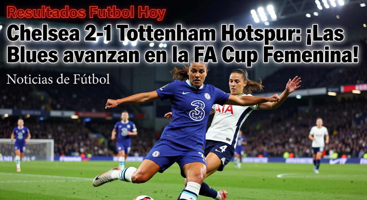Chelsea 2-1 Tottenham Hotspur: Blues advance in Women's FA Cup