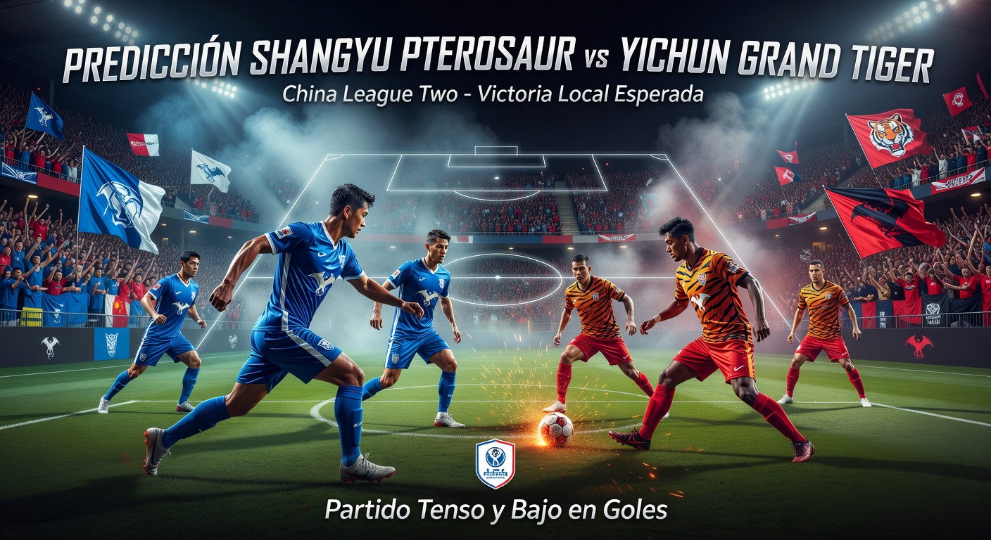 Shangyu Pterosaur vs Yichun Grand Tiger Pronóstico / Prediction