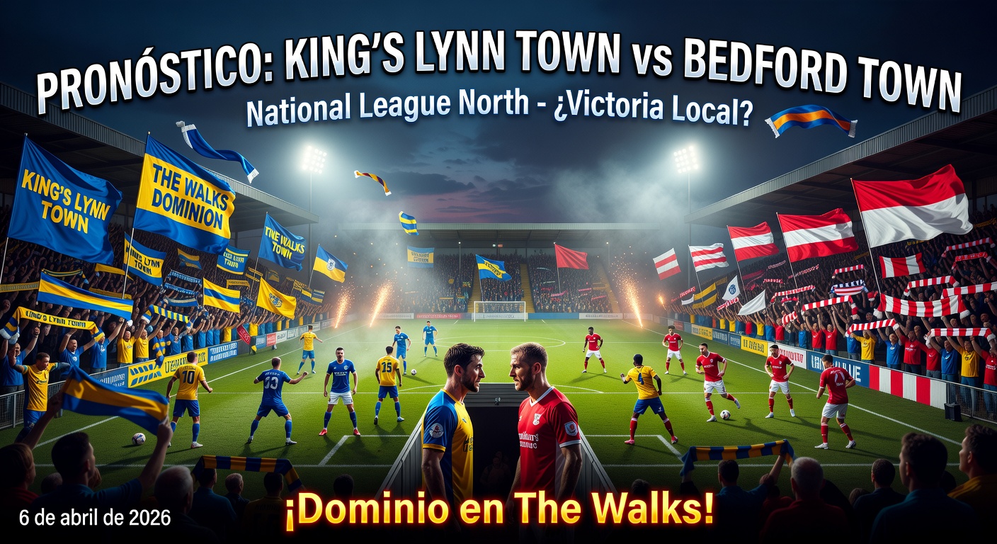 King's Lynn Town vs Bedford Town Pronóstico / Prediction