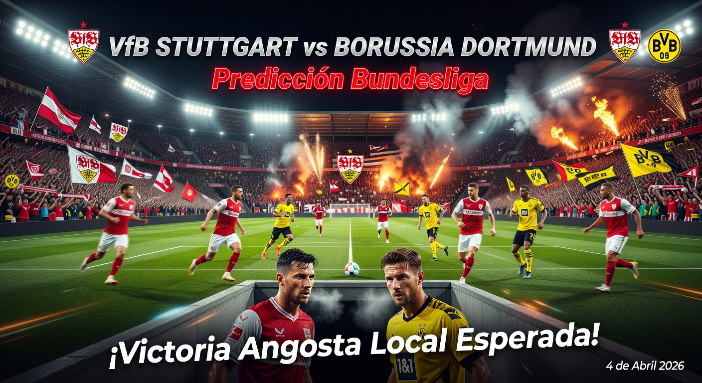VfB Stuttgart vs Borussia Dortmund Pronóstico / Prediction