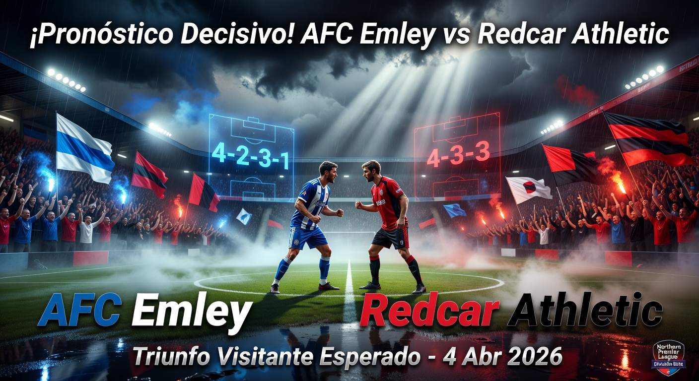 AFC Emley vs Redcar Athletic Pronóstico / Prediction