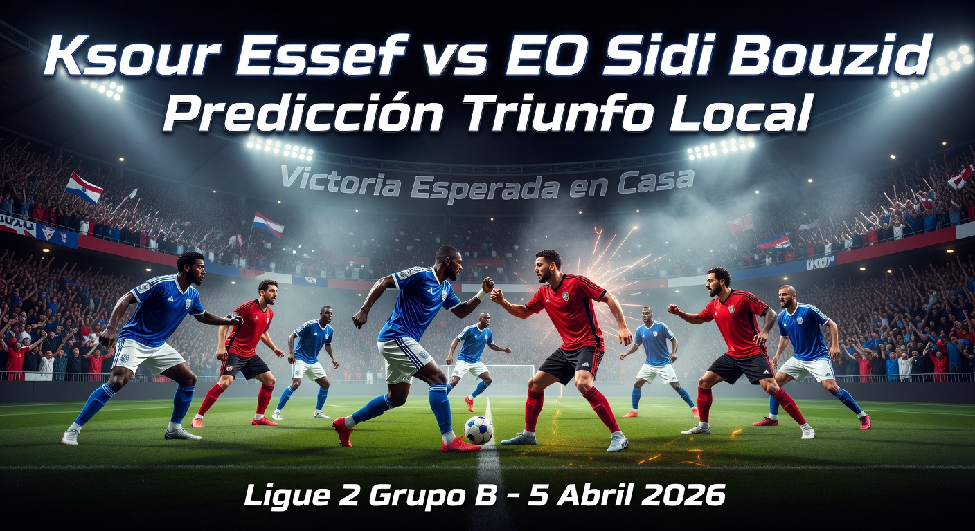 Ksour Essef vs EO Sidi Bouzid Pronóstico / Prediction