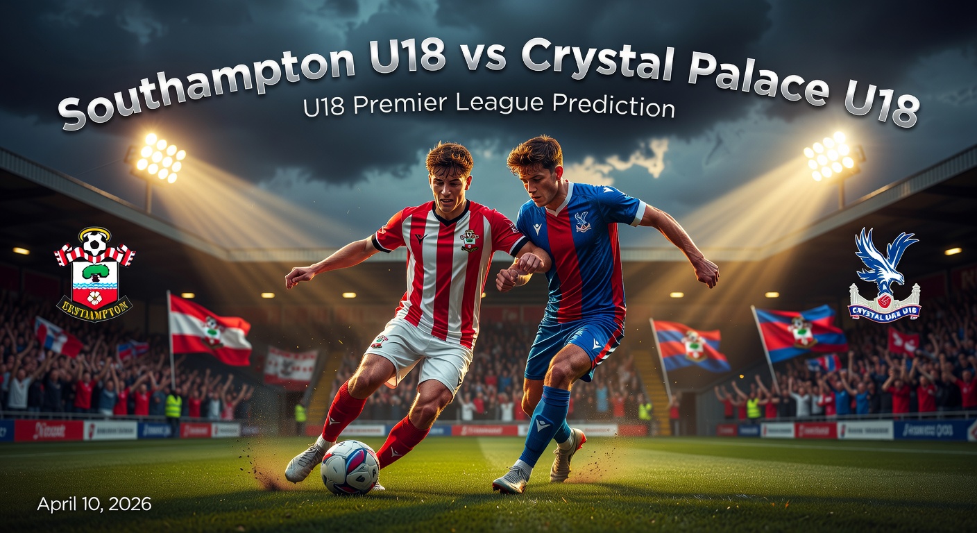 Southampton U18 vs Crystal Palace U18 Pronóstico / Prediction