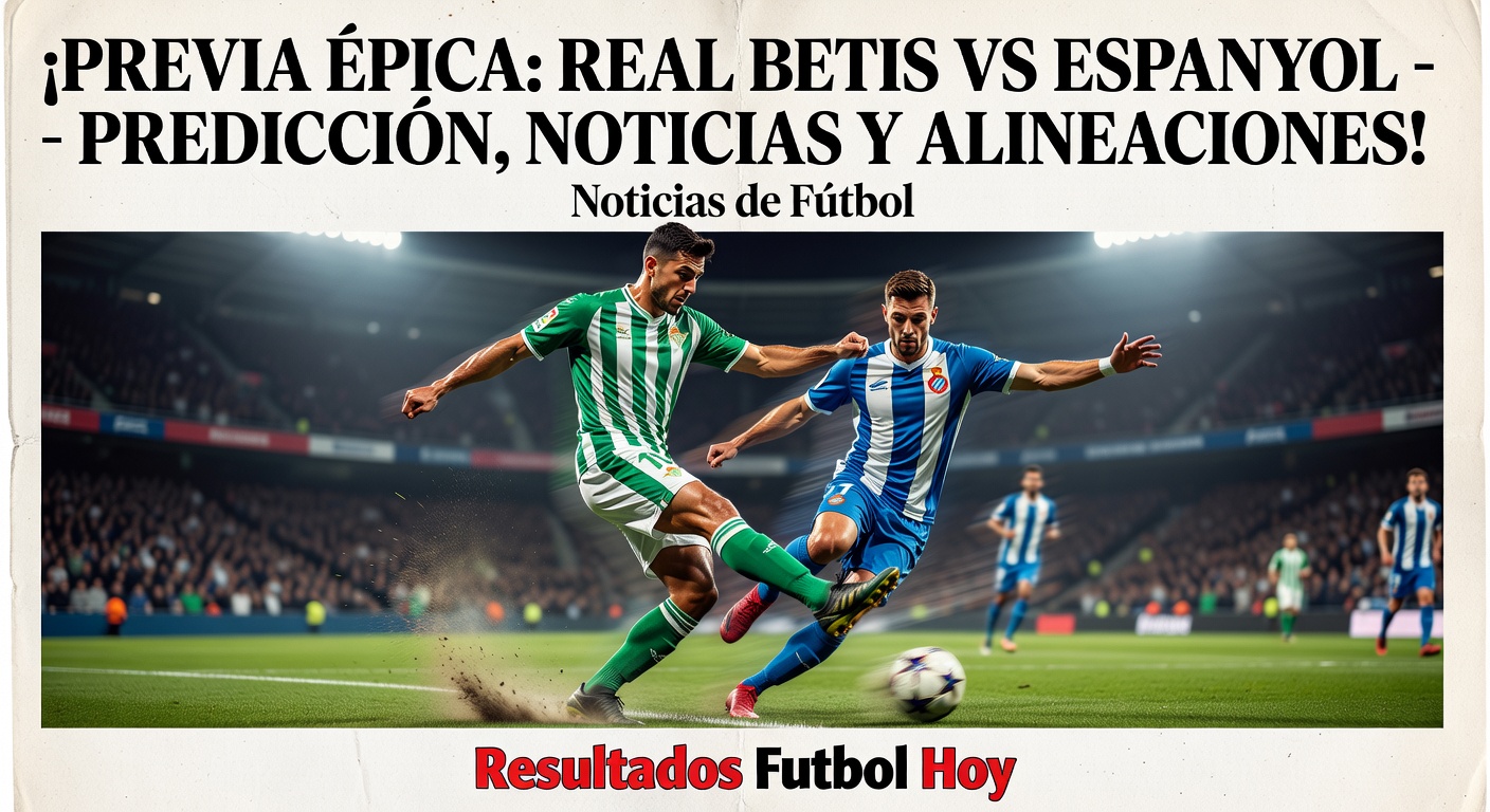 Real Betis vs Espanyol in La Liga